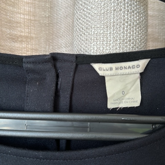 Club Monaco Navy Knee-length Dress - Picture 3 of 9